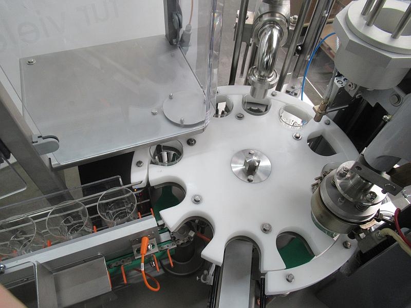 Drehteller und Stationen